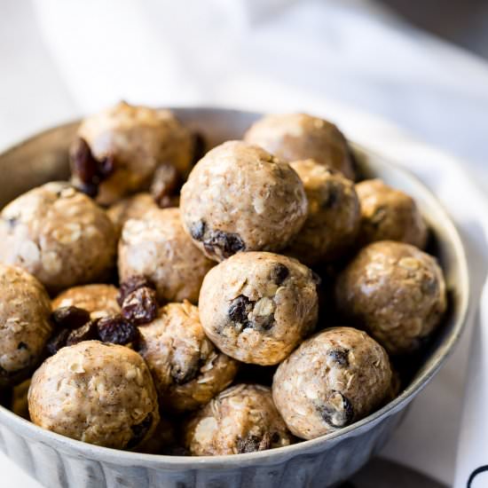 PROTEIN OATMEAL COOKIE ENERGY BITES