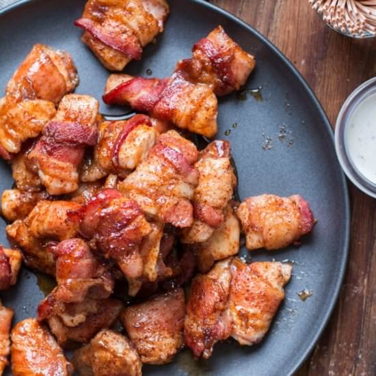 BACON WRAPPED CHICKEN
