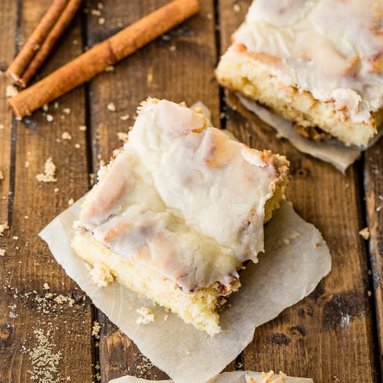 Cinnabon cinnamon roll sheet cake