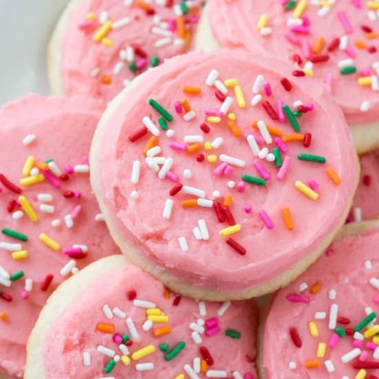 COPYCAT LOFTHOUSE SUGAR COOKIES