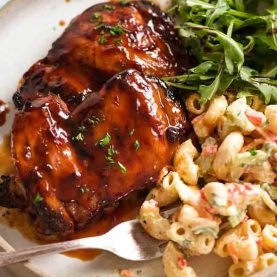 Sticky Grilled Chicken