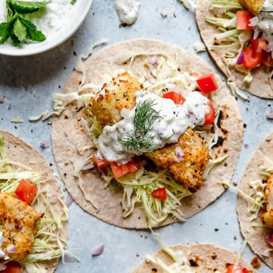 Tzatziki Fish Tacos