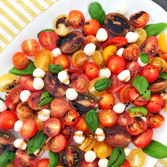 Caprese Salad with Balsamic Glaze