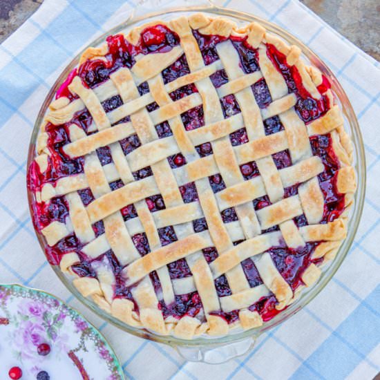 Wild Huckleberry Pie