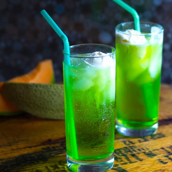 Melon Soda Cocktail