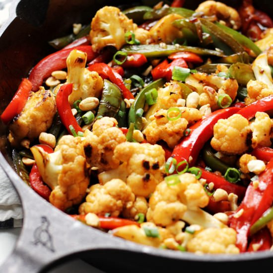 Kung Pao Cauliflower