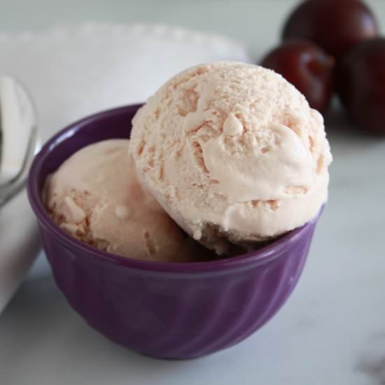 Plum Ice Cream