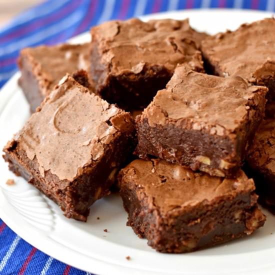 Rich Chocolate Pecan Brownies