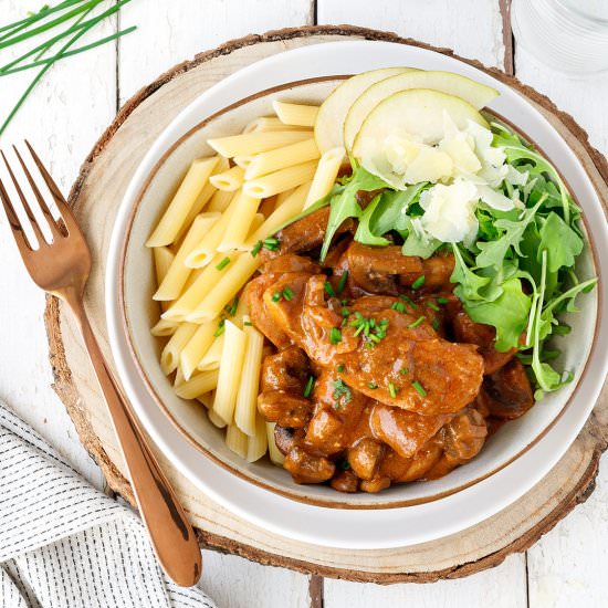 Chicken Stroganoff