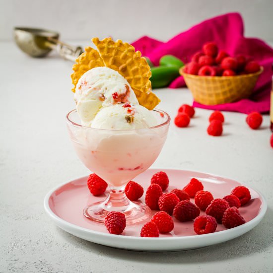Goat Cheese Raspberry Jalapeno