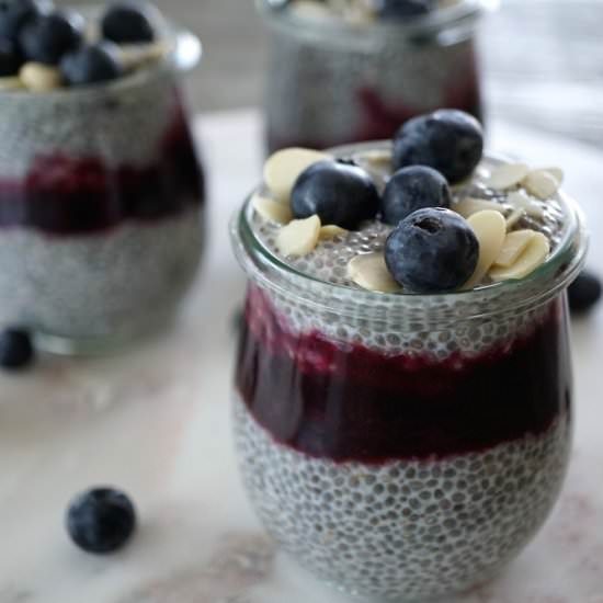 Blueberry Chia Pudding