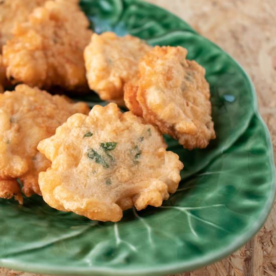 Pataniscas de Bacalhau (Cod Cakes)