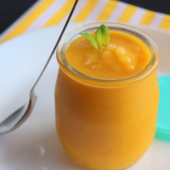 Mango Tapioca Pudding