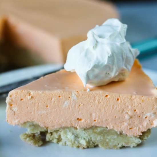 No Bake Orange Creamsicle Cheesecak