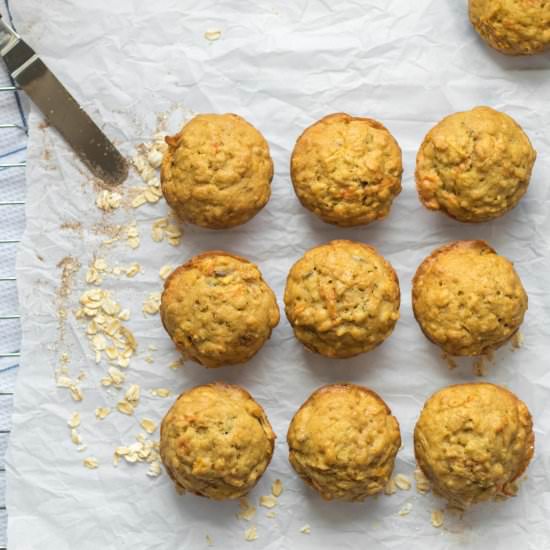 Apple Cinnamon Breakfast Muffins