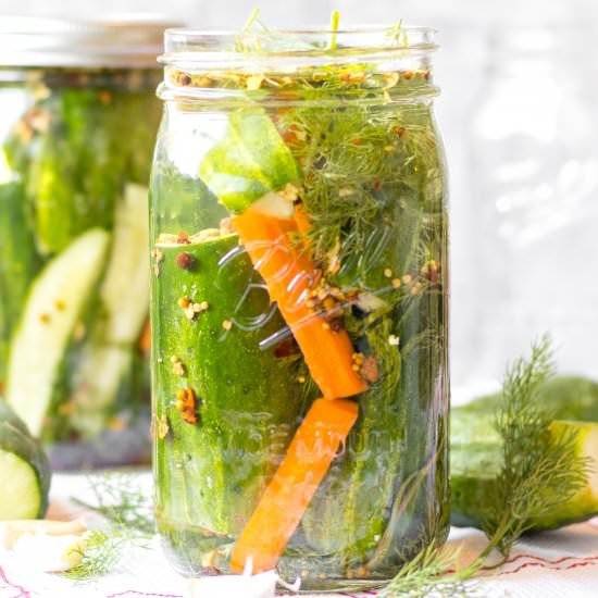 Homemade Dill Pickles