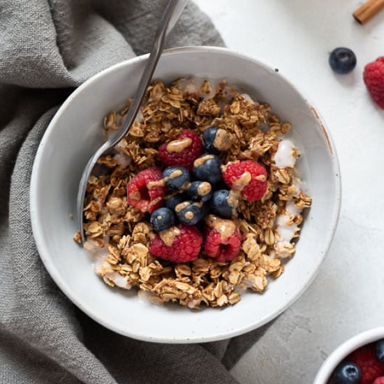 Almond Butter Granola