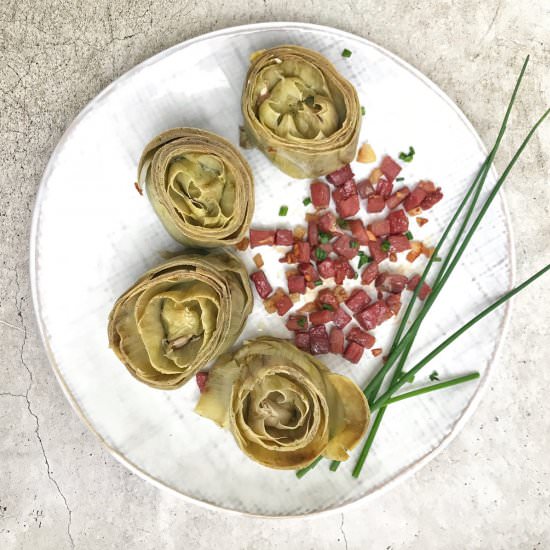 DELICIOUS FRIED ARTICHOKES