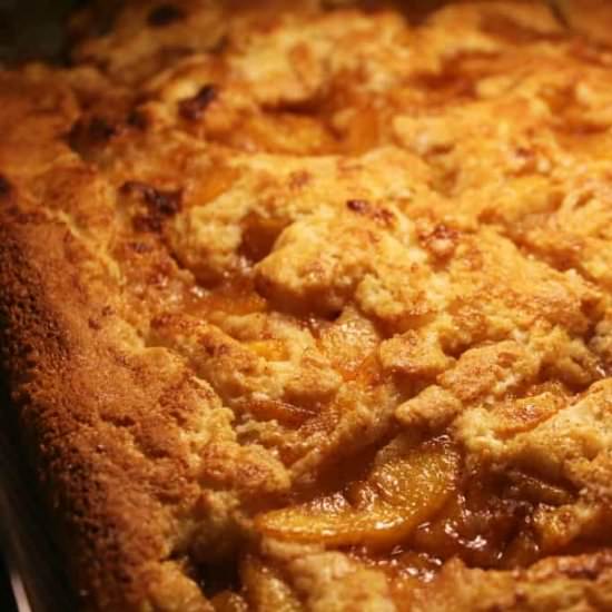 Homemade Peach Cobbler