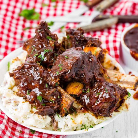 BBQ INSTANT POT BEEF SHORT RIBS