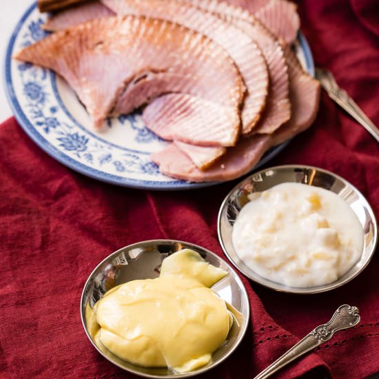 EASY HAM DIPPING SAUCES