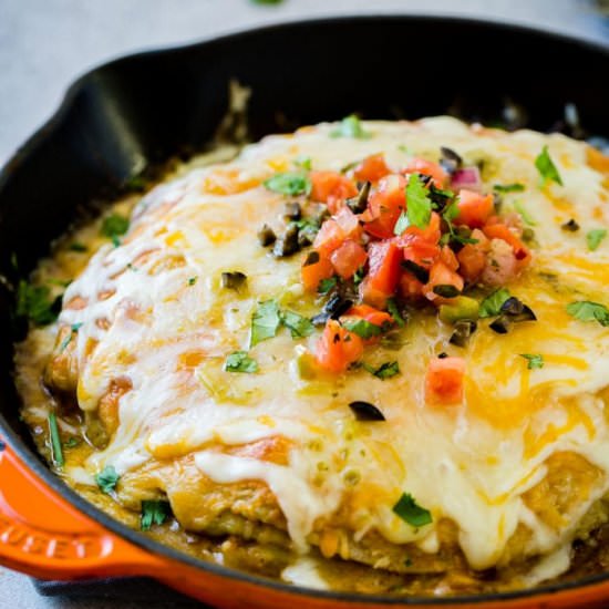 HONEY LIME CHICKEN ENCHILADAS