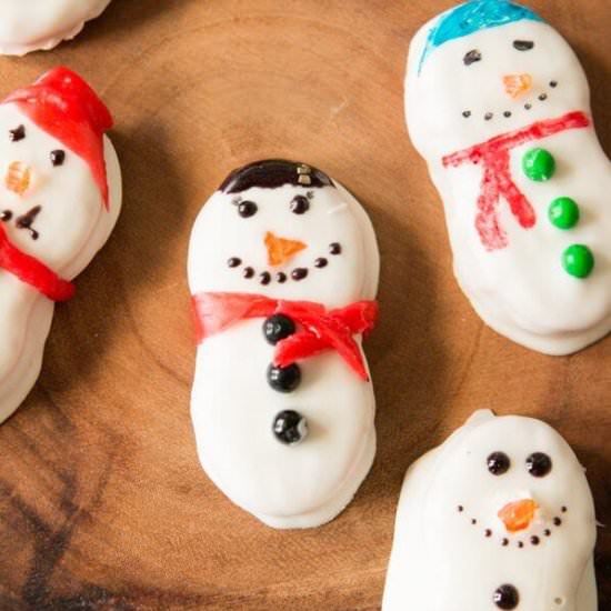 NUTTER BUTTER SNOWMEN