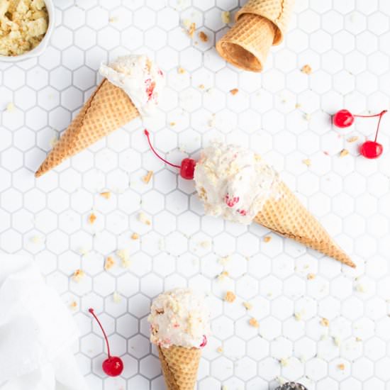 Pineapple Upside Down Ice Cream