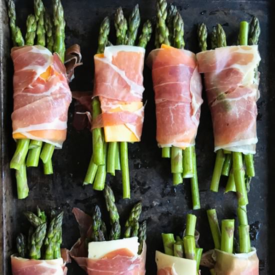 Prosciutto Wrapped Asparagus