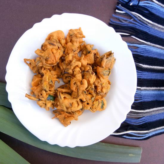 Leeks Pakoda