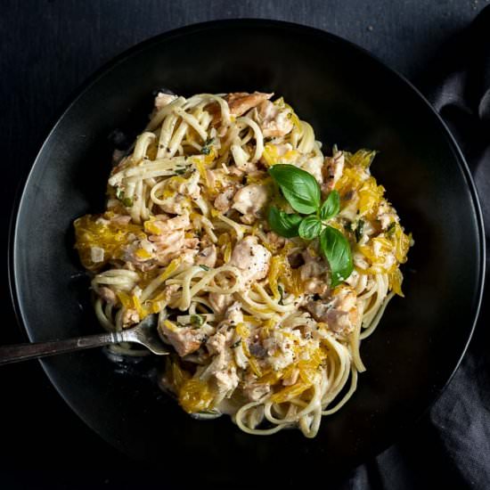 Creamy Salmon Pasta Recipe