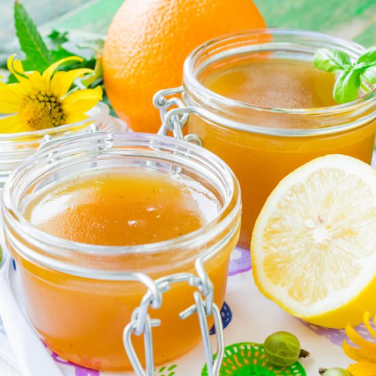 Gooseberry Orange and Lemon Jam