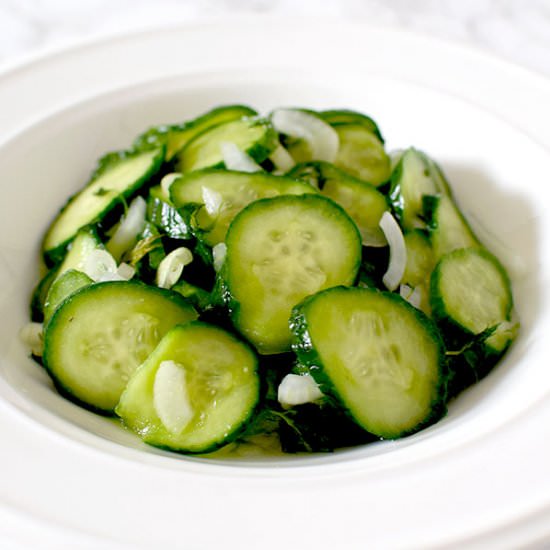 EASY CUCUMBER SALAD