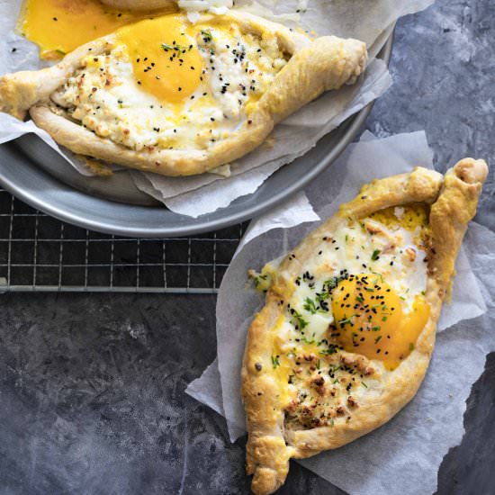 georgian khachapurri bread