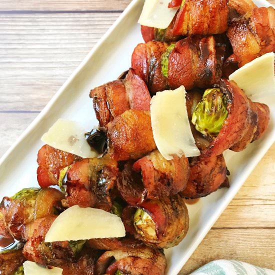 Bacon-Wrapped Brussels Sprouts