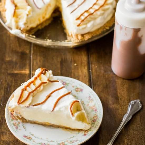 DULCE DE LECHE BANANA CREAM PIE