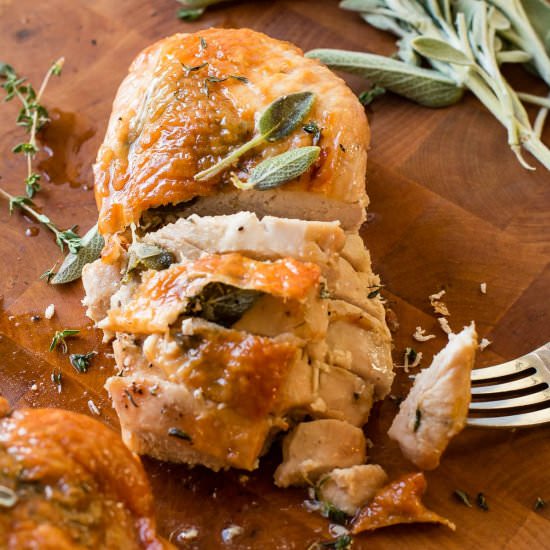 HERB ROASTED TURKEY BREAST [+ VIDEO