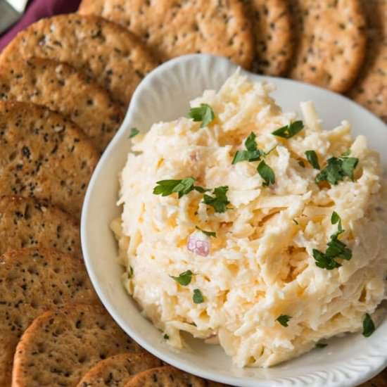 3 INGREDIENT JARLSBERG CHEESE DIP