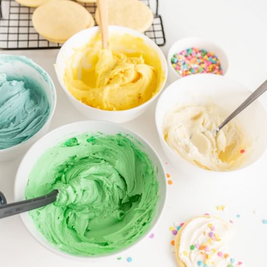 Favorite Frosting for Sugar Cookies