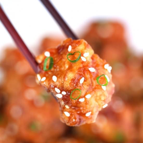 Crispy Honey Sesame Chicken