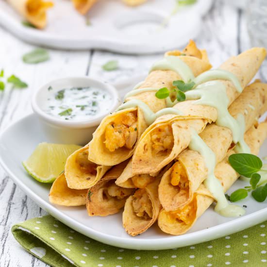 Chicken taquitos