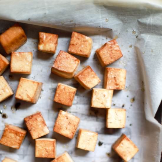 Easy Baked Tofu