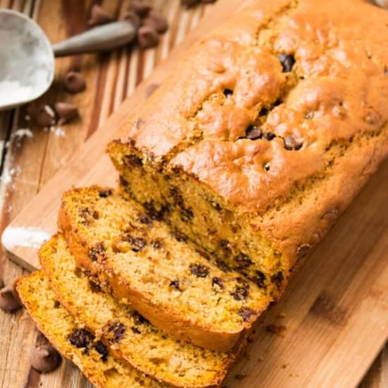 PUMPKIN BANANA BREAD RECIPE