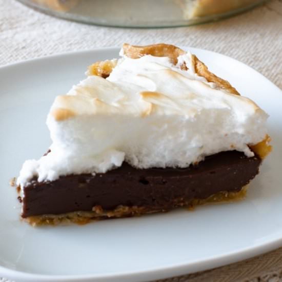Chocolate Meringue Pie