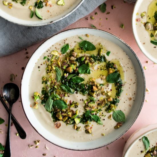 Creamy Spiced Cauliflower Soup