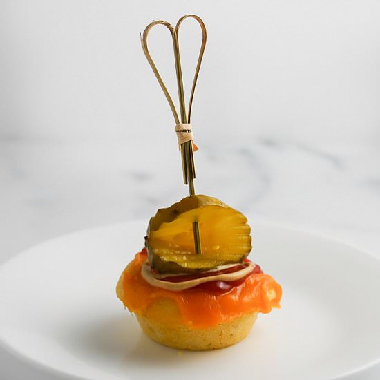 Cheesy Mini Corn Dog Muffins