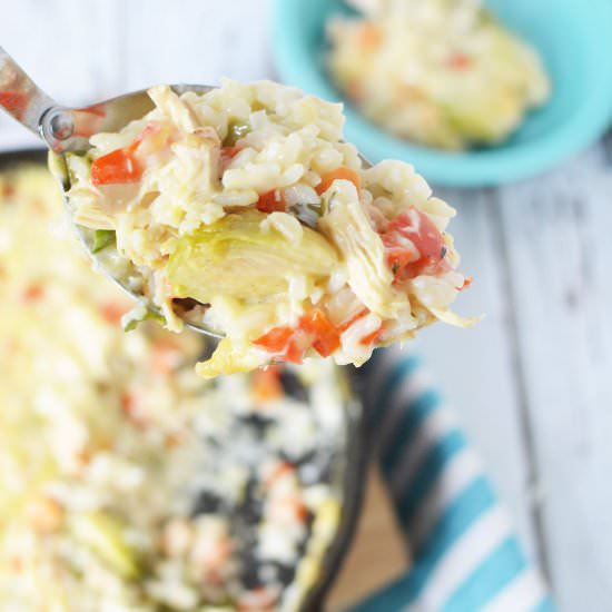 Chicken Brussels Sprouts Casserole