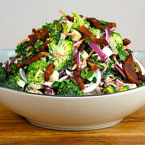 Crispy Bacon Broccoli Salad