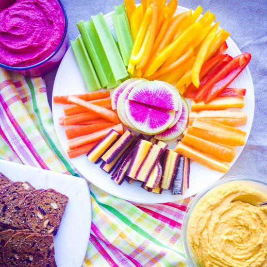 Homemade Hummus, 2 Ways