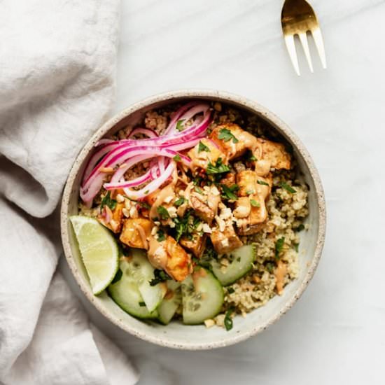 Spicy Satay Power Bowls